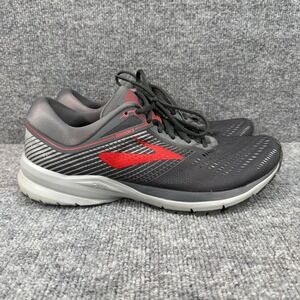 Brooks Launch 5 Mens Running Shoes Black Red Grey 1102781D014 Size 11.5